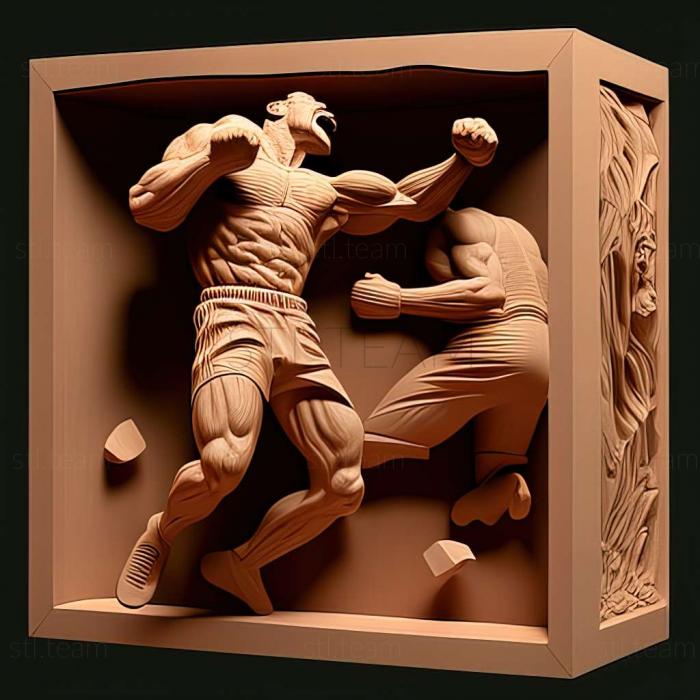 3D модель Гра Knockout Kings 2002 (STL)